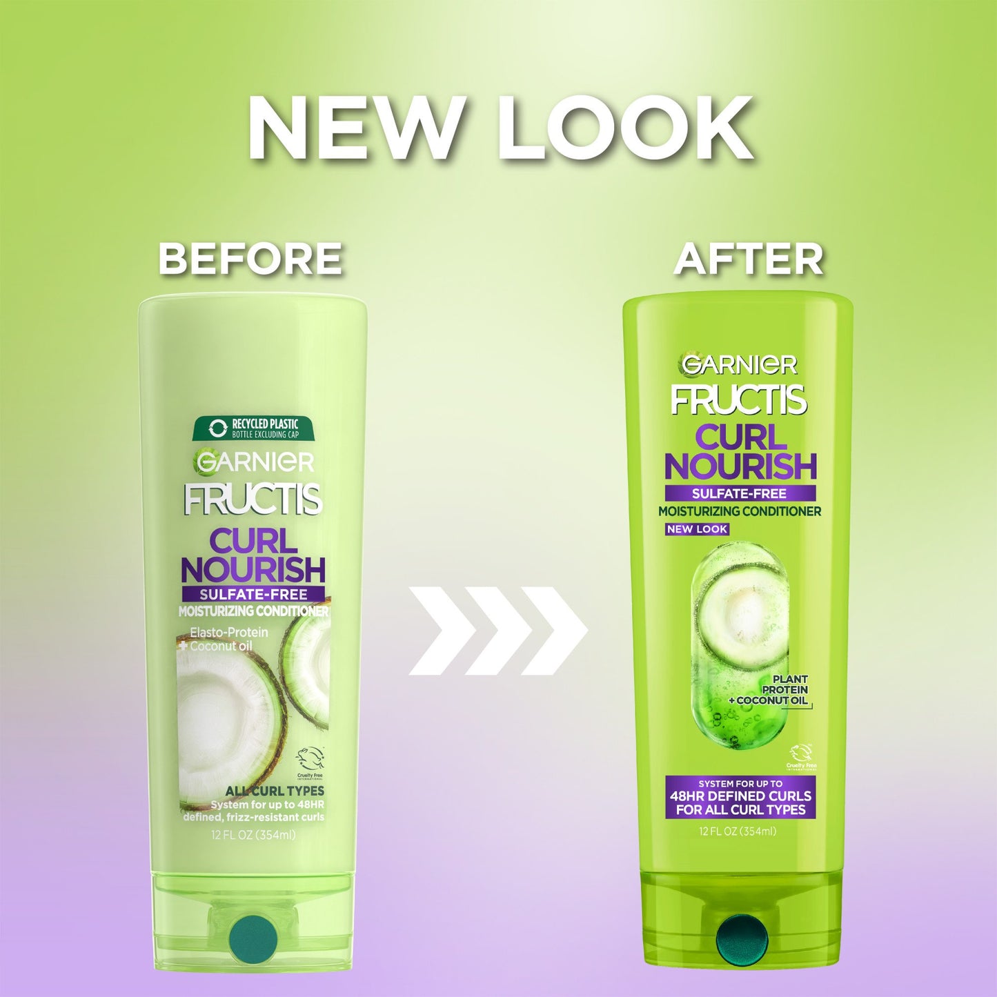 Garnier Fructis Curl Nourish Sulfate-Free Conditioner