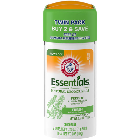 Arm & Hammer Essentials Deodorant Rosemary Lavender Twin Pack