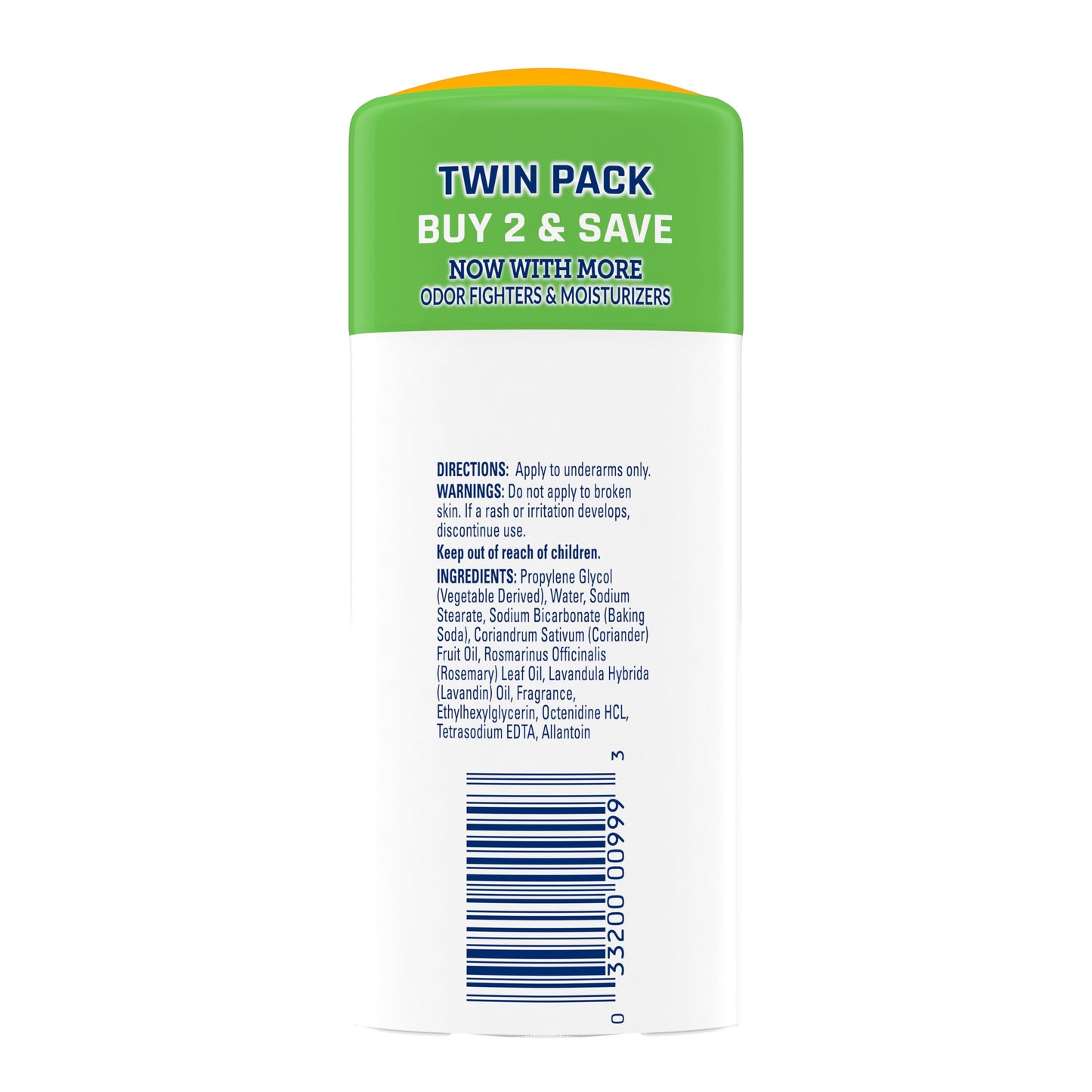 Arm & Hammer Essentials Deodorant Rosemary Lavender Twin Pack