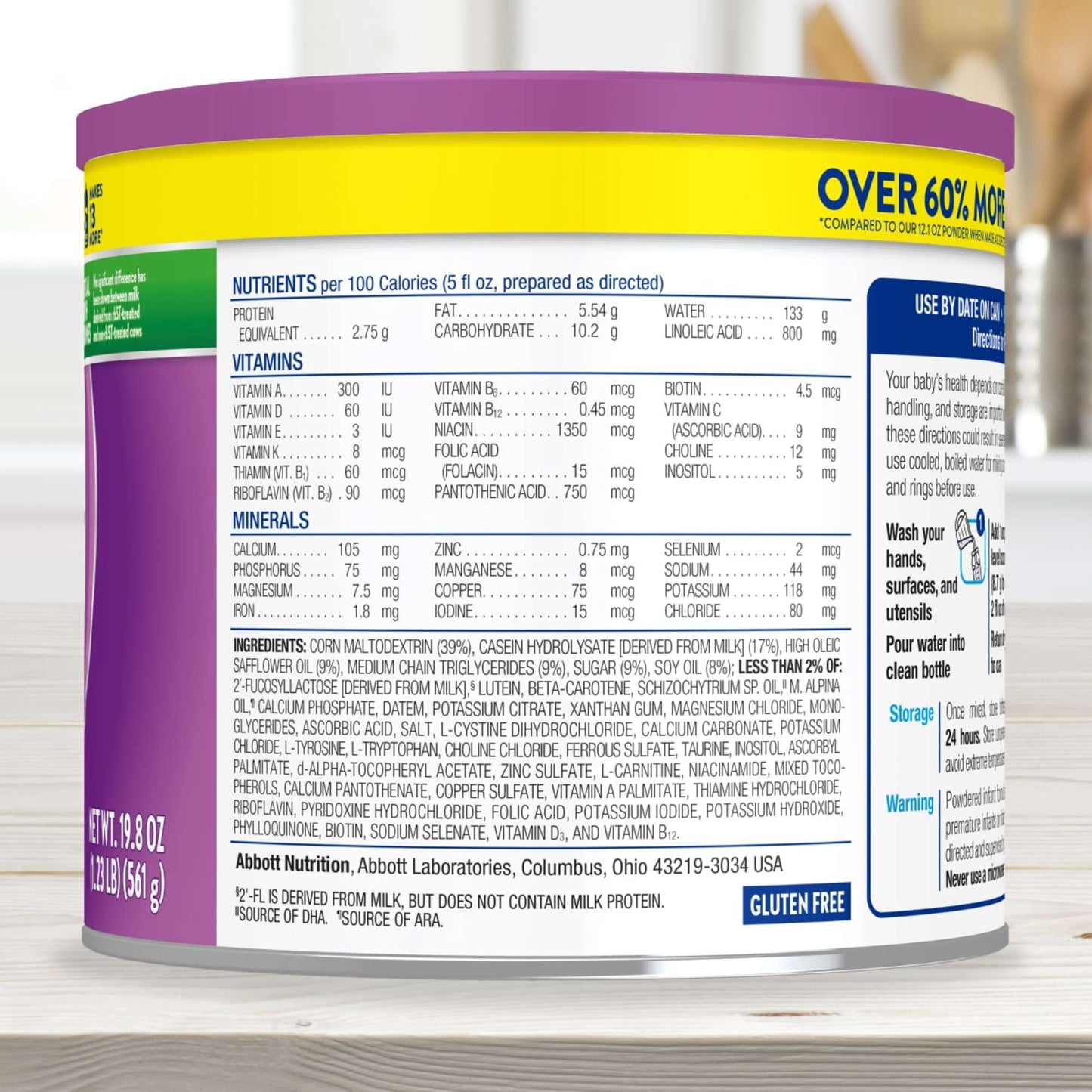 Similac Alimentum with 2'FL HMO Hypoallergenic Infant Formula, Suitable for Lactose Sensitivity Baby Formula Powder