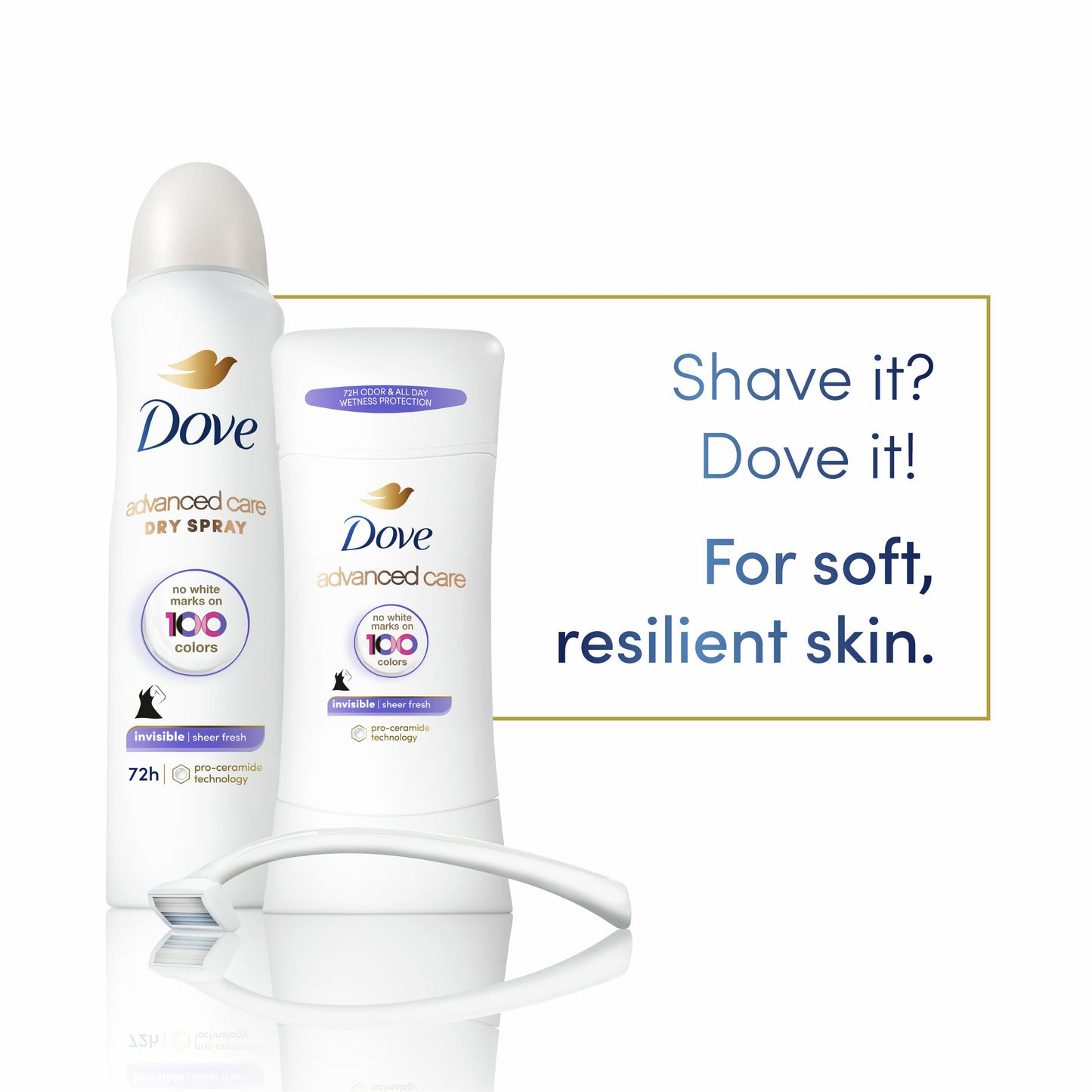 Dove Advanced Care Invisible Dry Spray - Sheer Fresh