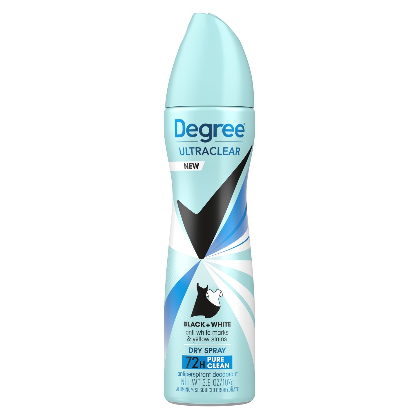Degree 72 Hr UltraClear Antiperspirant Deodorant Dry Spray - Pure Clean