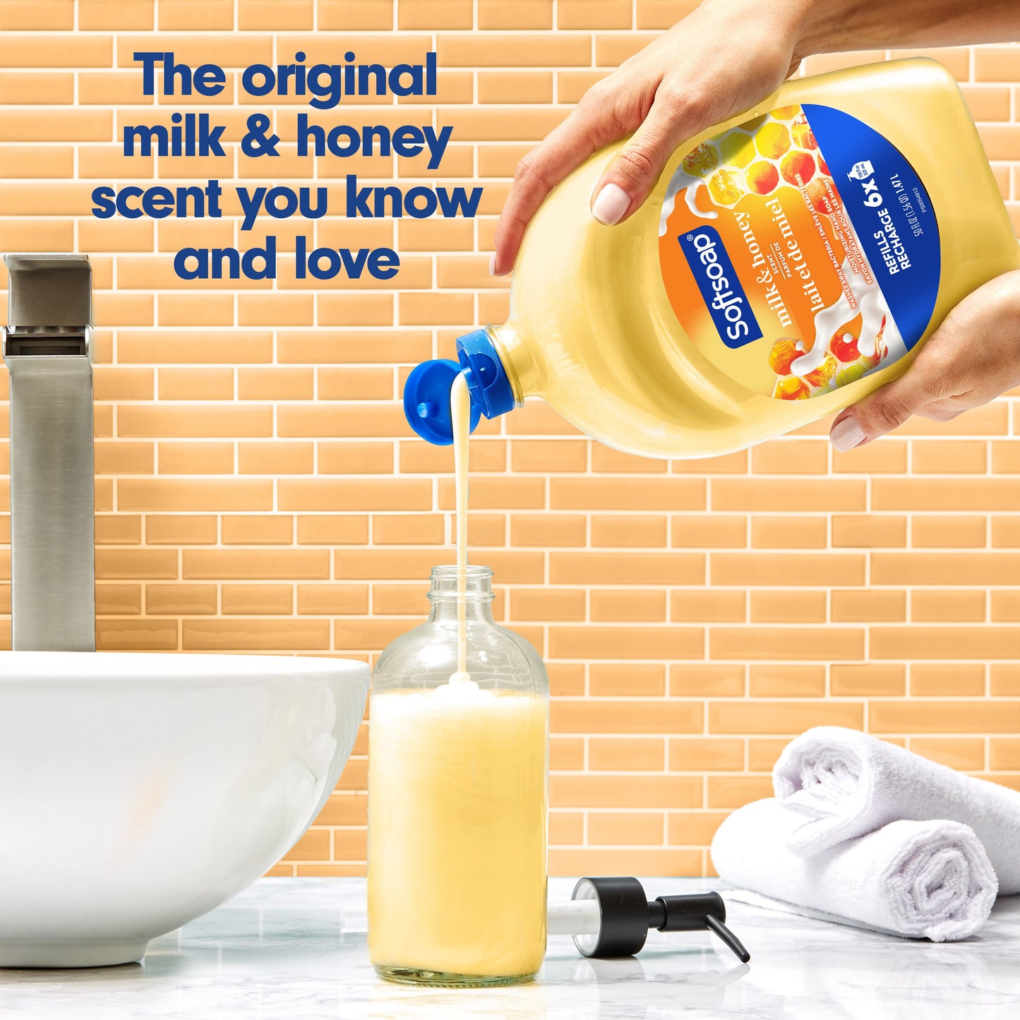 Softsoap Moisturizing Hand Soap Refill - Milk & Golden Honey