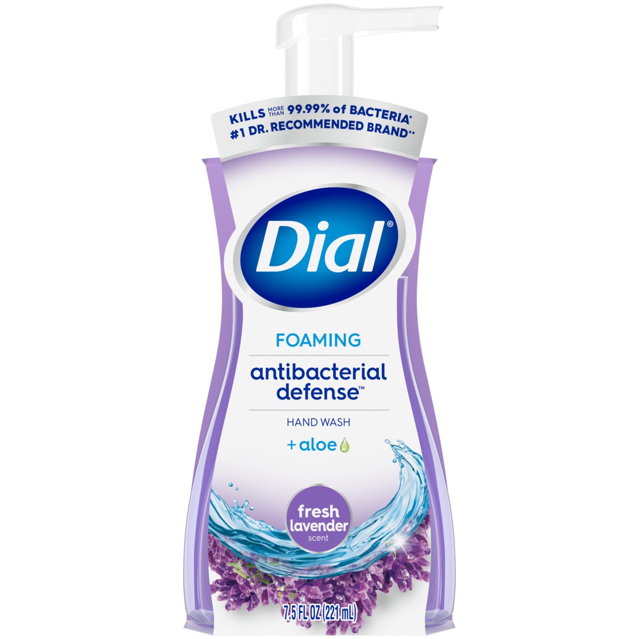 Dial Antibacterial Foaming Hand Wash - Fresh Lavender
