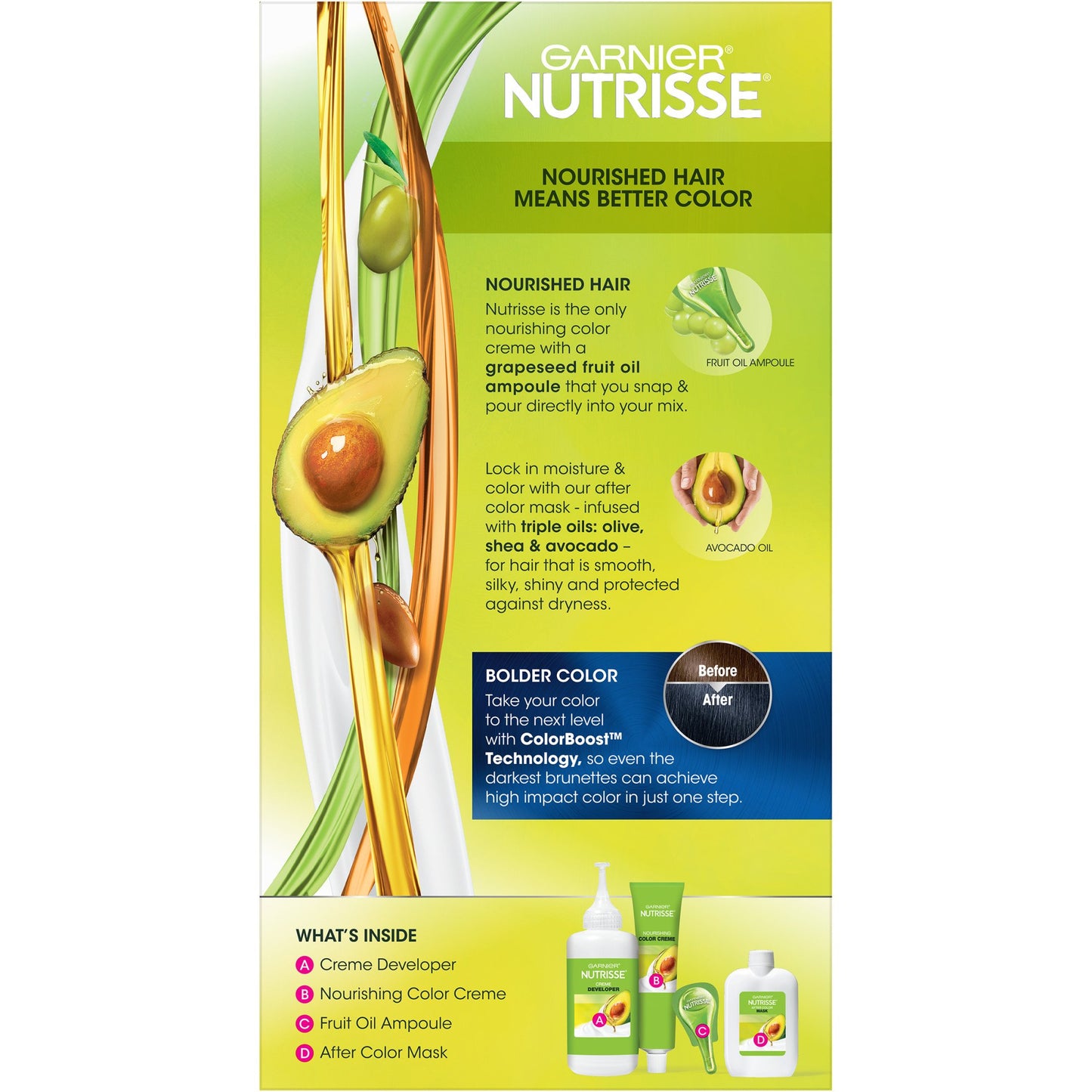 Garnier Nutrisse Ultra Color Nourishing Color Creme - IN1 Dark Intense Indigo