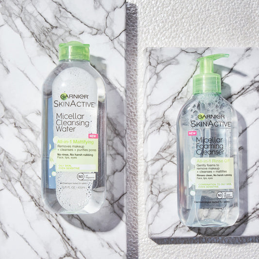 Garnier SkinActive Micellar Cleansing Water, For Oily Skin