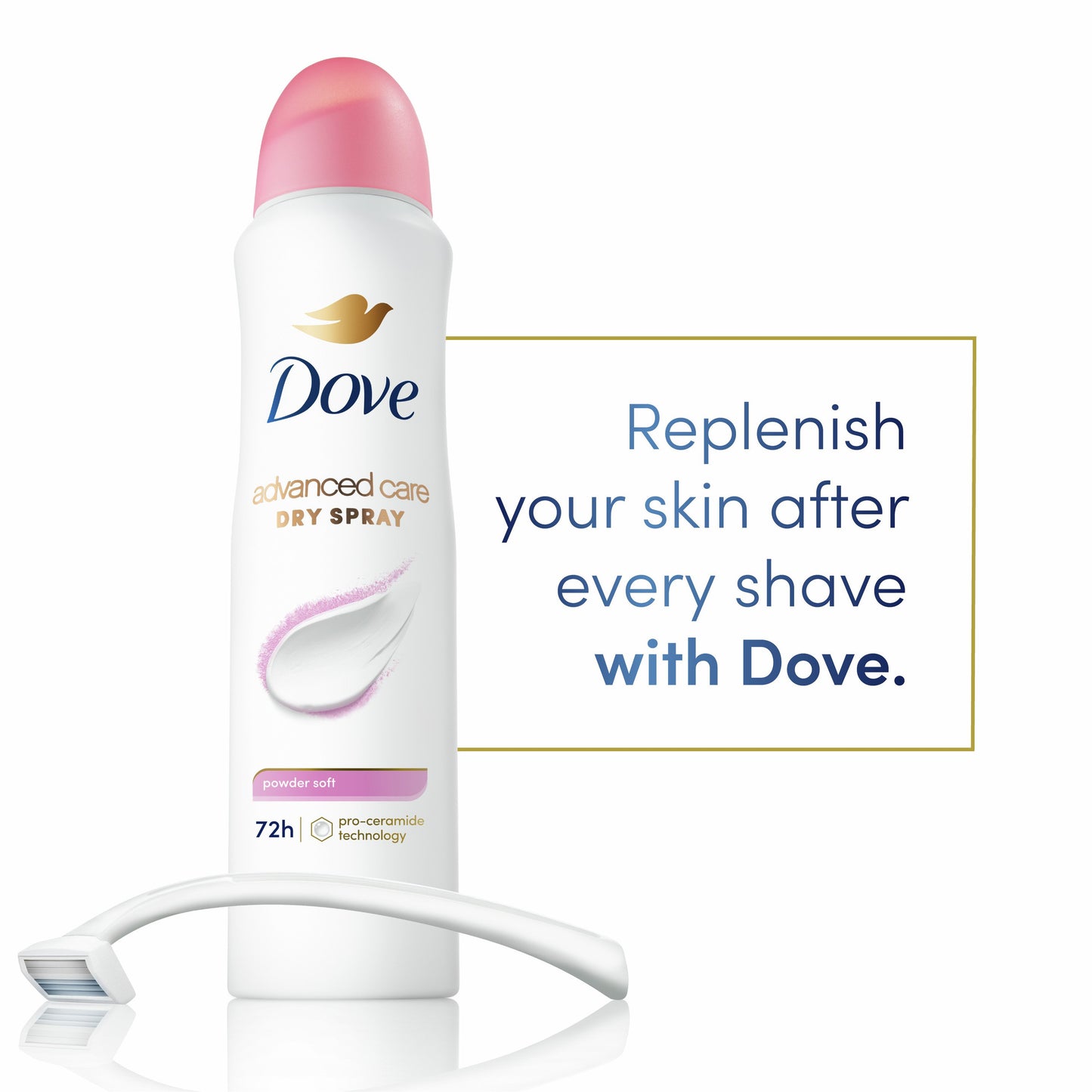 Dove Advanced Care Dry Spray Antiperspirant Deodorant - Powder Soft