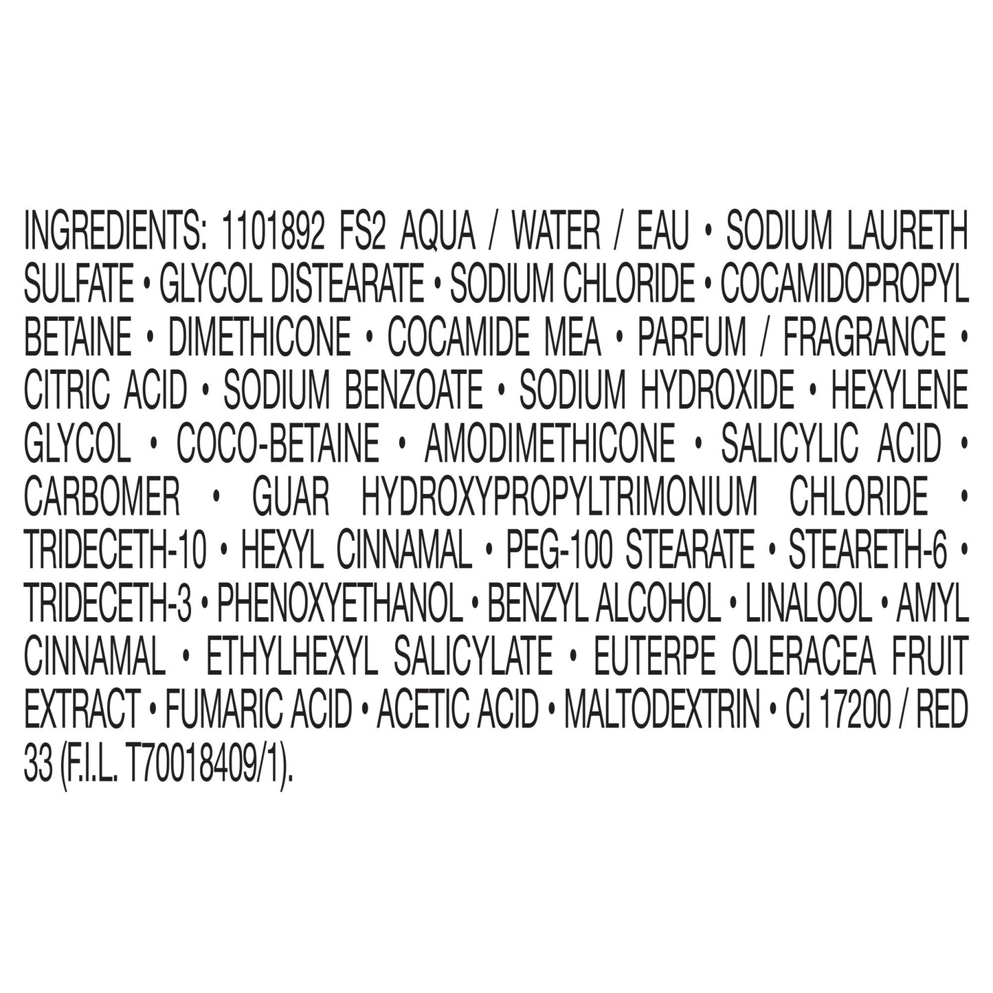 Garnier Fructis Color Shield Anti-Fade Shampoo