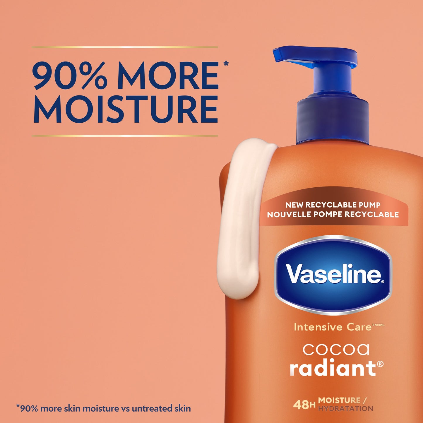 Vaseline Intensive Care Body Lotion Cocoa Radiant