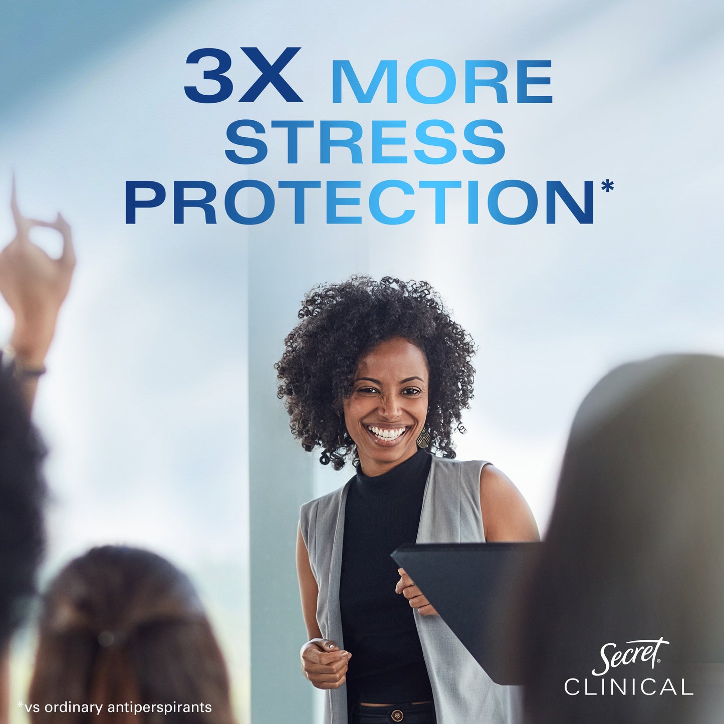 Secret Clinical Strength Clear Gel Antiperspirant and Deodorant for Women, Pro-Hyaluronic Acid Completely Clean