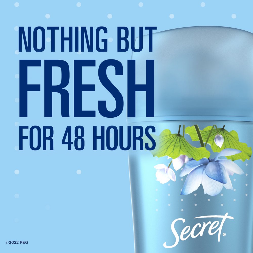Secret 48 Hr Antiperspirant Deodorant - Cool Waterlily