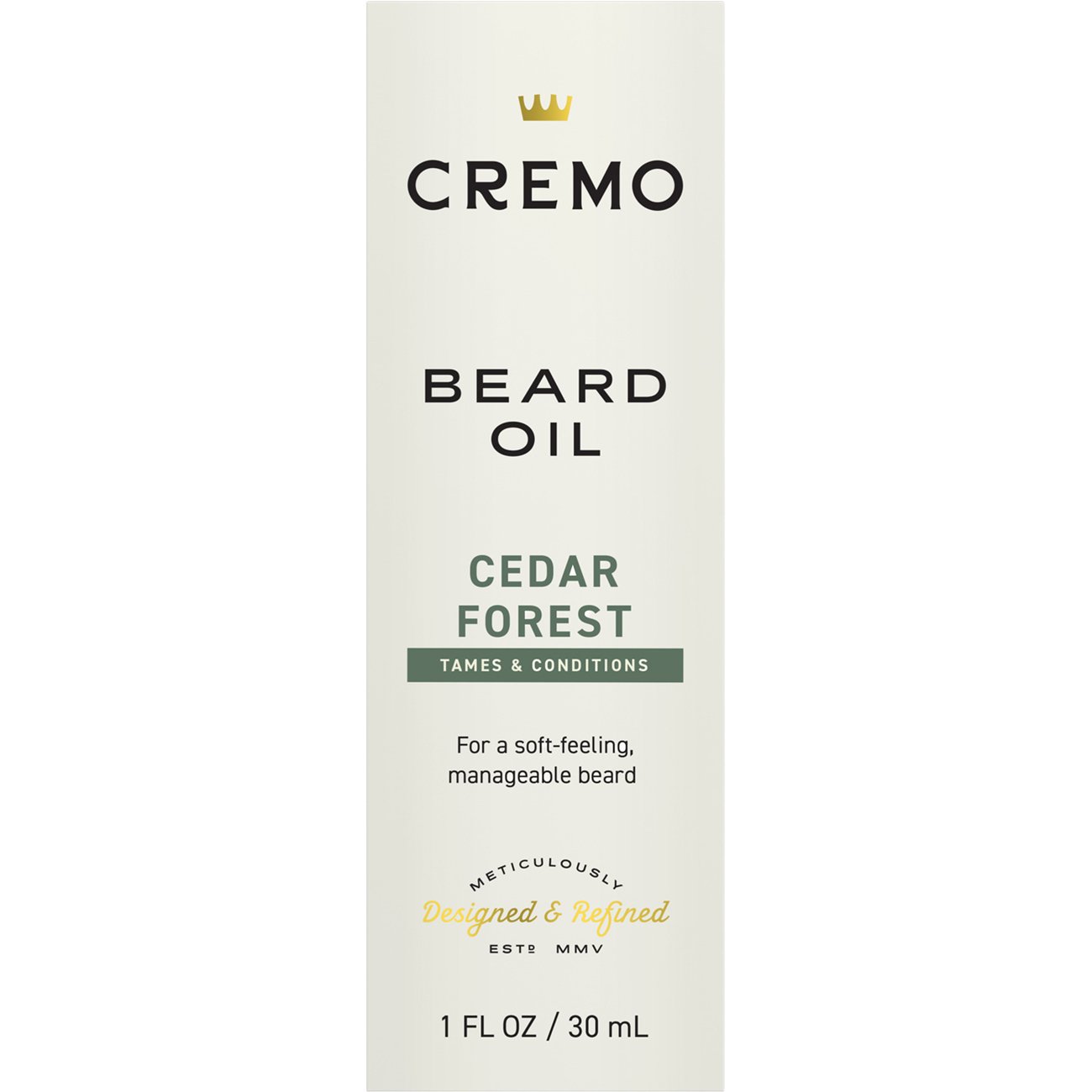 Cremo Conditioning Beard Oil - Cedar Forest