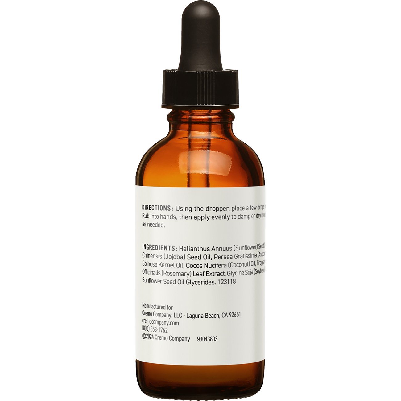 Cremo Conditioning Beard Oil - Cedar Forest
