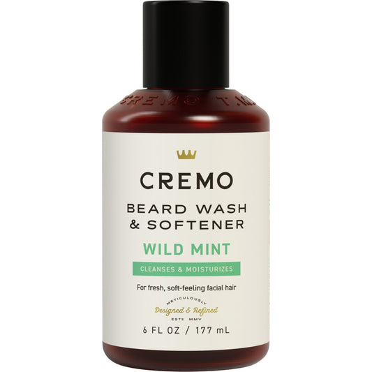Cremo Beard Wash & Moisturizing Softener - Wild Mint