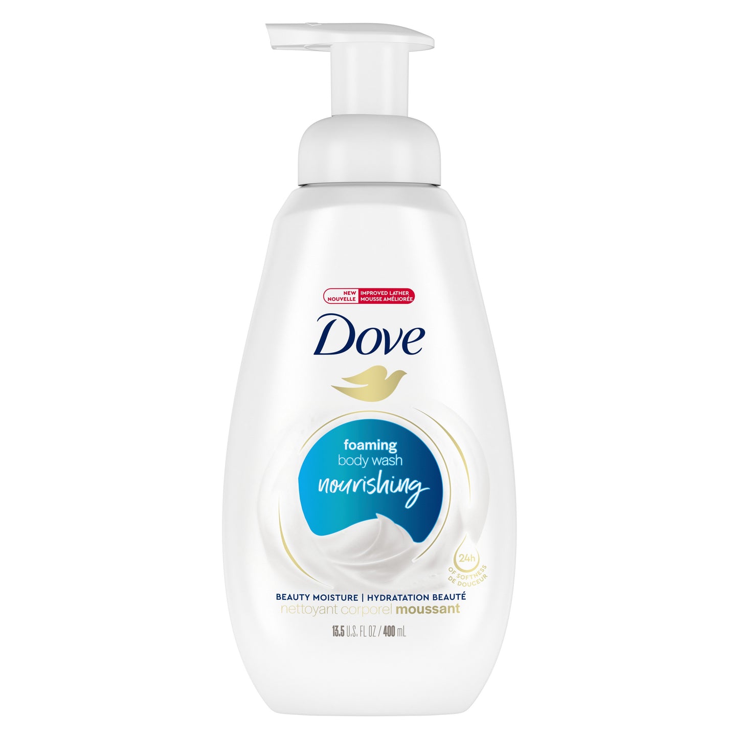 Dove Nourishing Foaming Body Wash