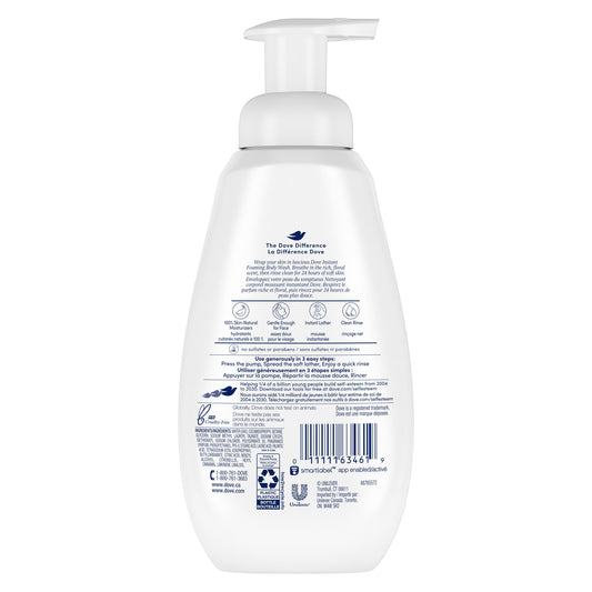 Dove Nourishing Foaming Body Wash