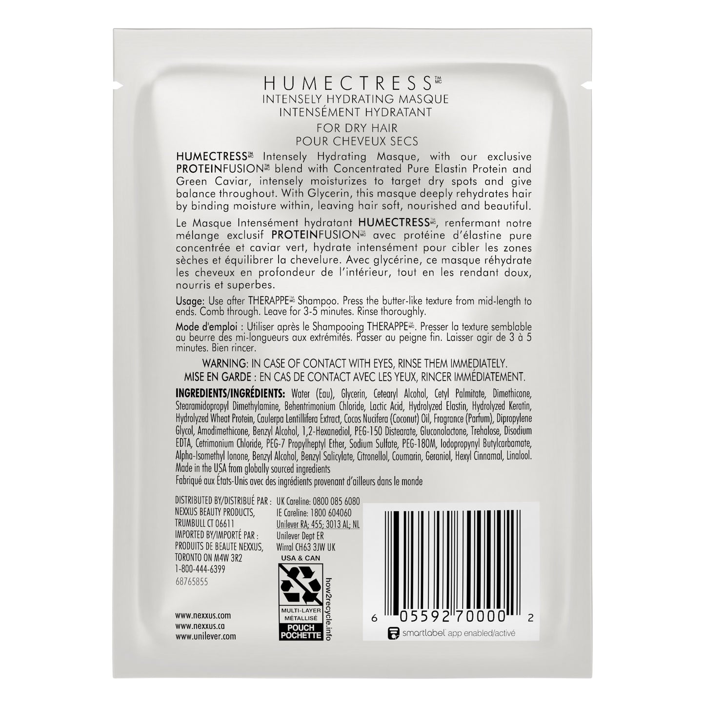 Nexxus Humectress for Normal to Dry Hair Moisture Masque