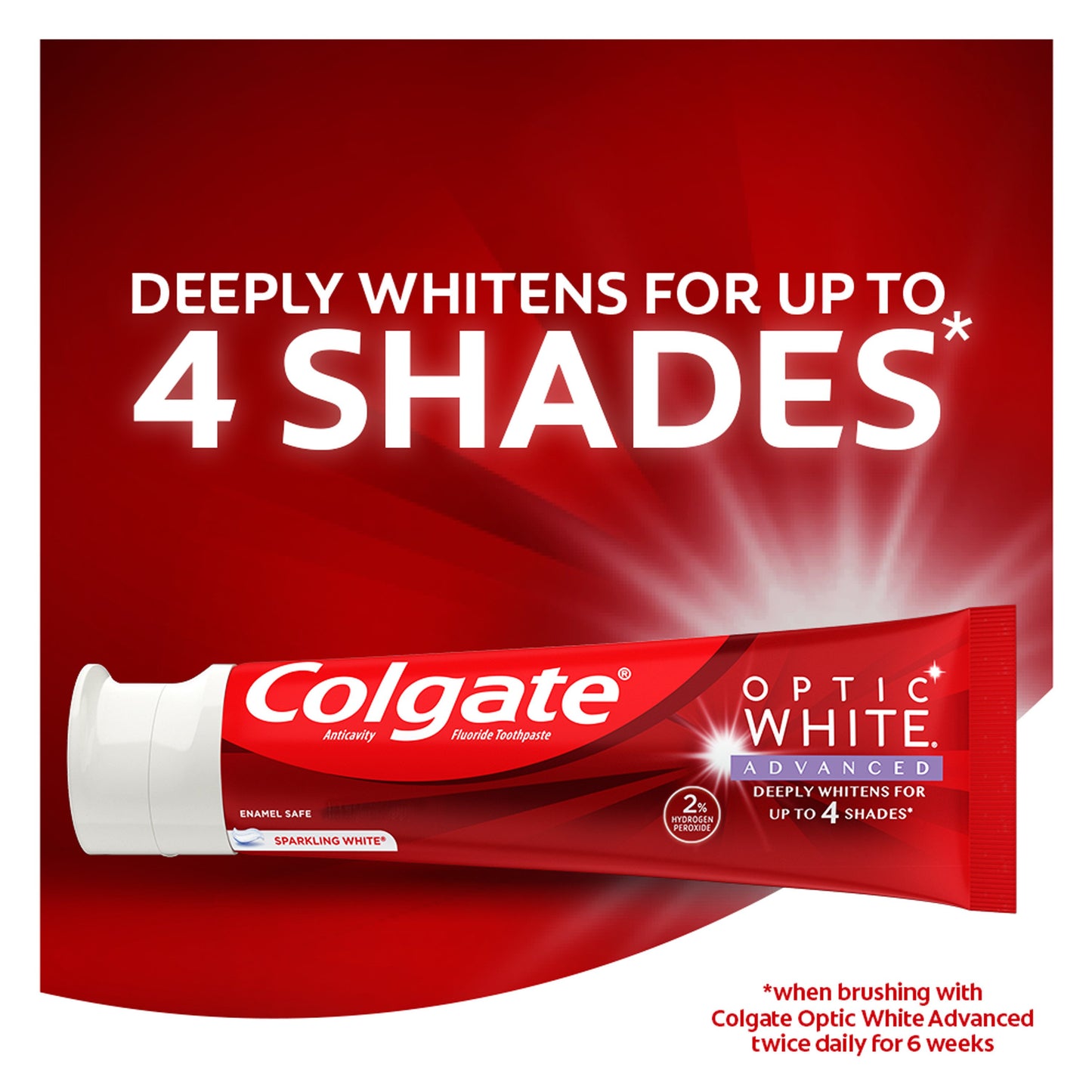 Colgate Travel Size Optic White Advanced Toothpaste