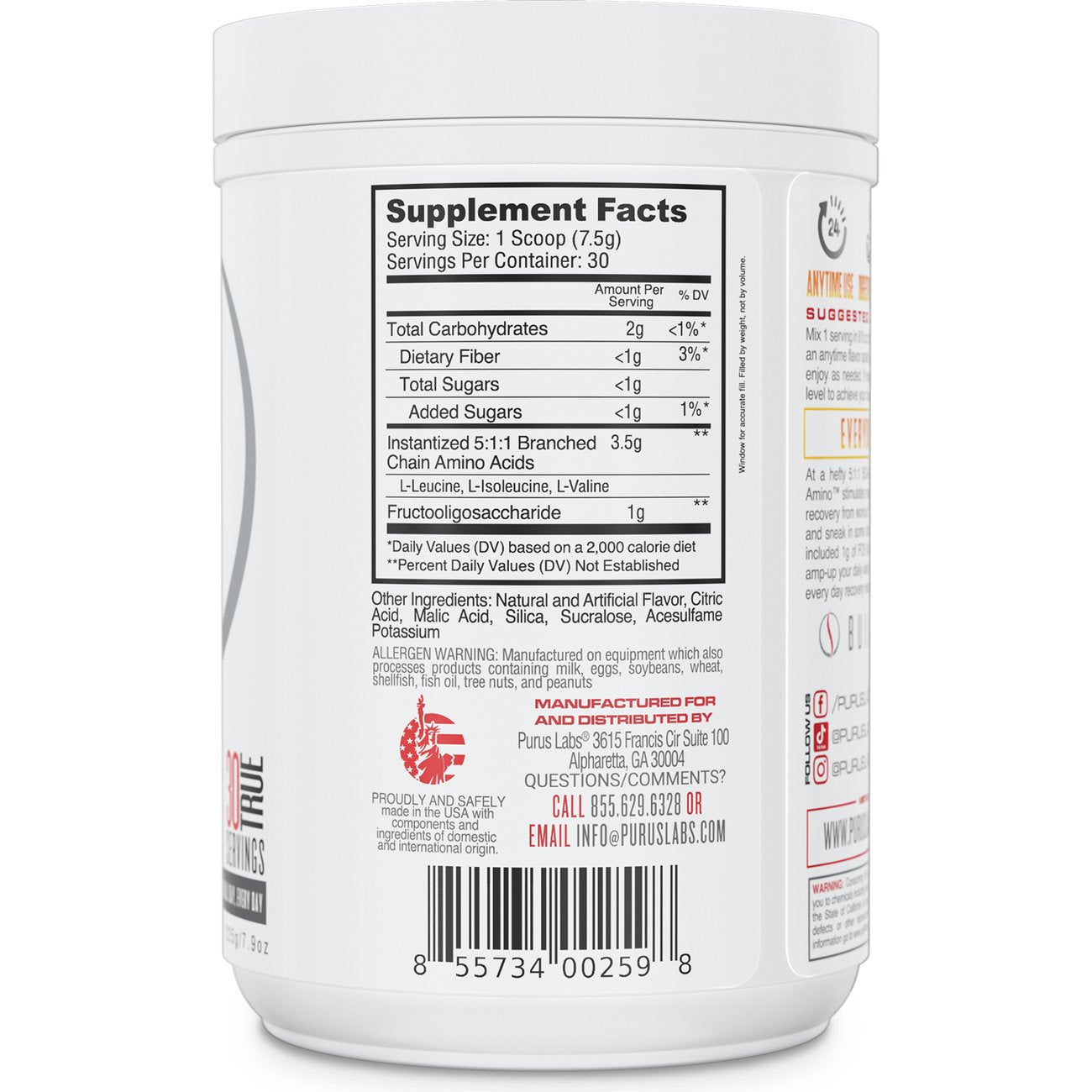 Purus Everyday Amino - Mango Tangerine