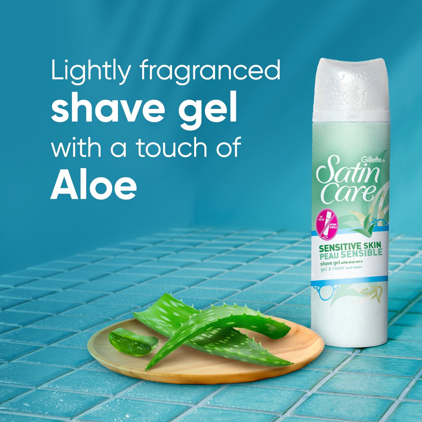 Gillette Satin Care Shave Gel - Sensitive Skin