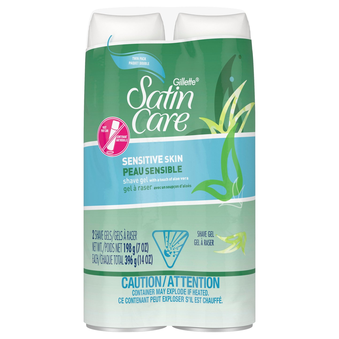 Gillette Satin Care Shave Gel - Sensitive Skin