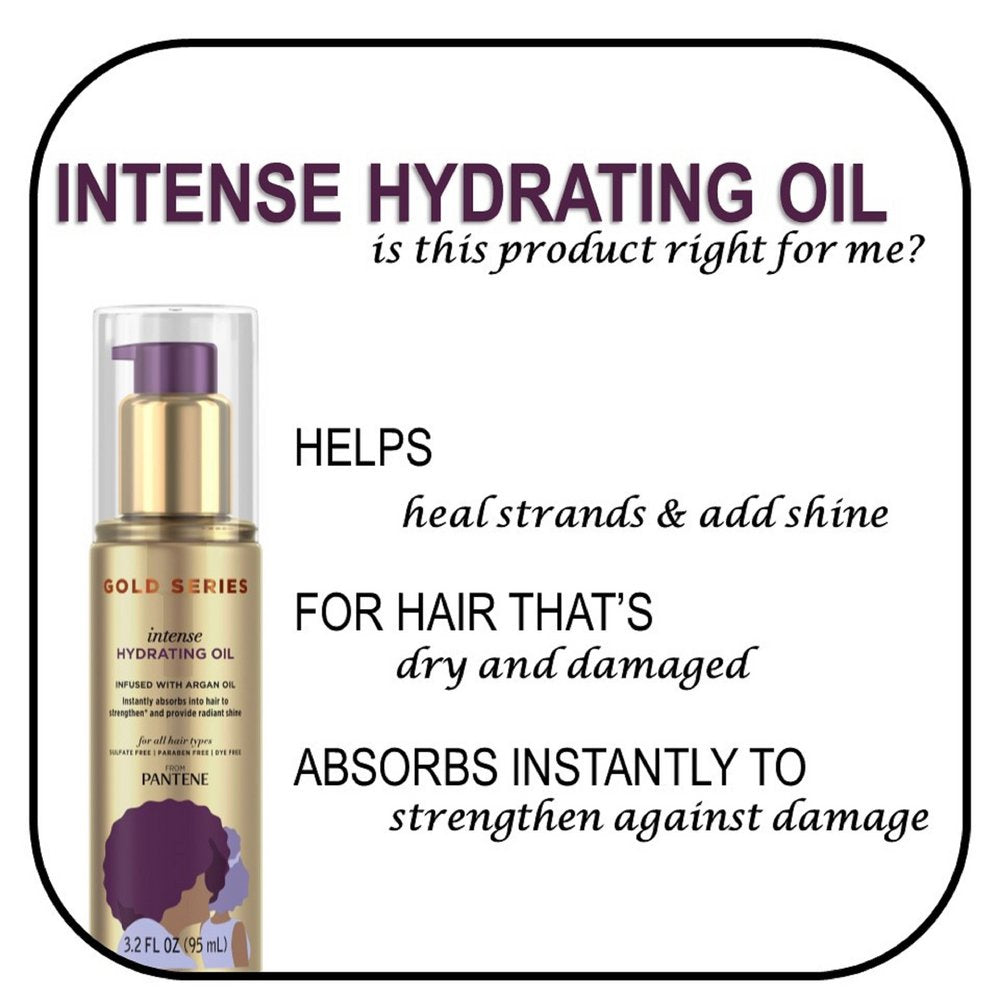 Pantene Gold Series Intense Hydrating Oil Treatment