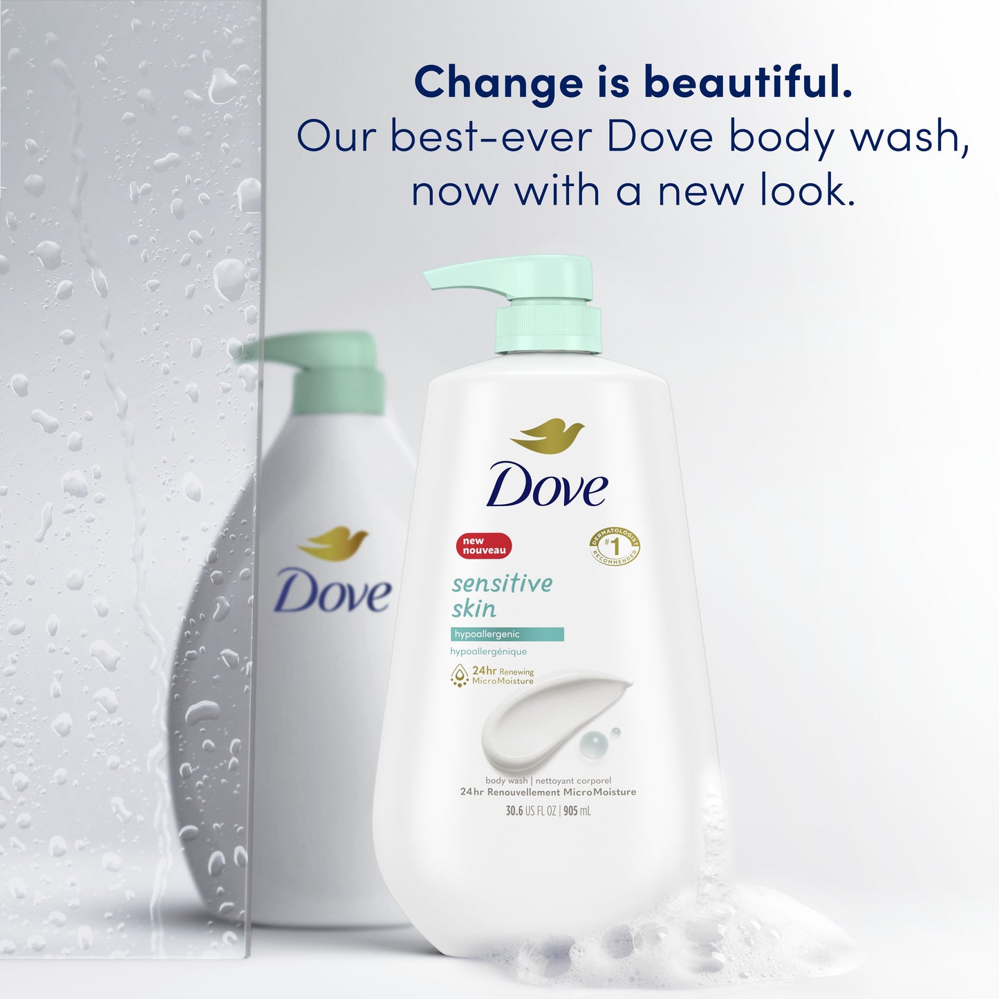 Dove Sensitive Skin Hypoallergenic Body Wash
