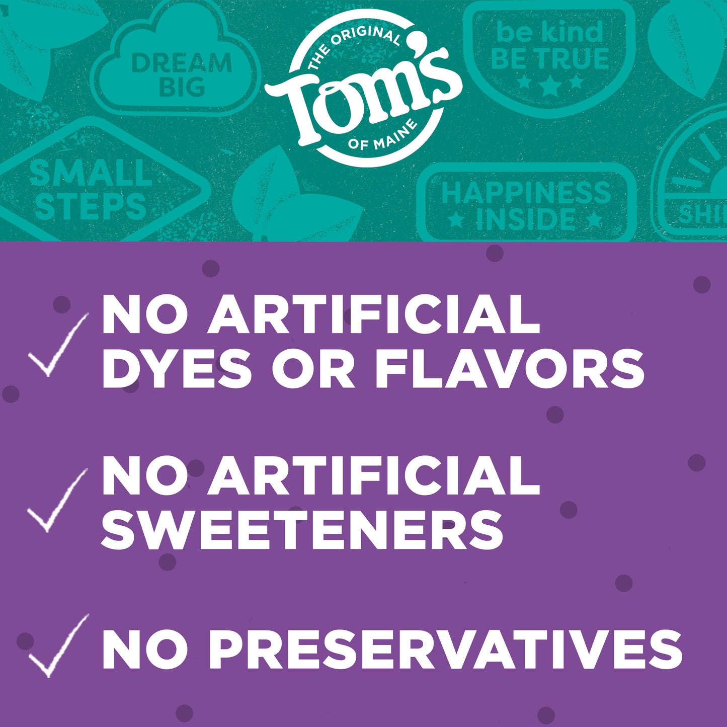 Tom's of Maine Toddler Fluoride - Free Training Toothpaste