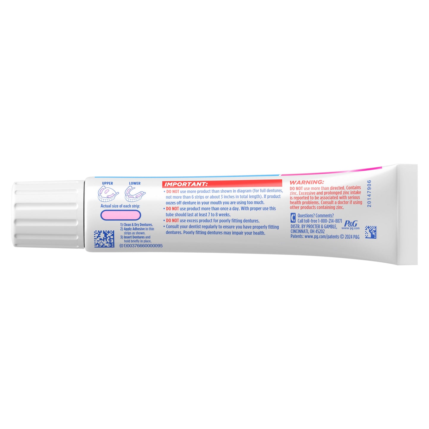 Fixodent Complete Original Denture Adhesive Cream
