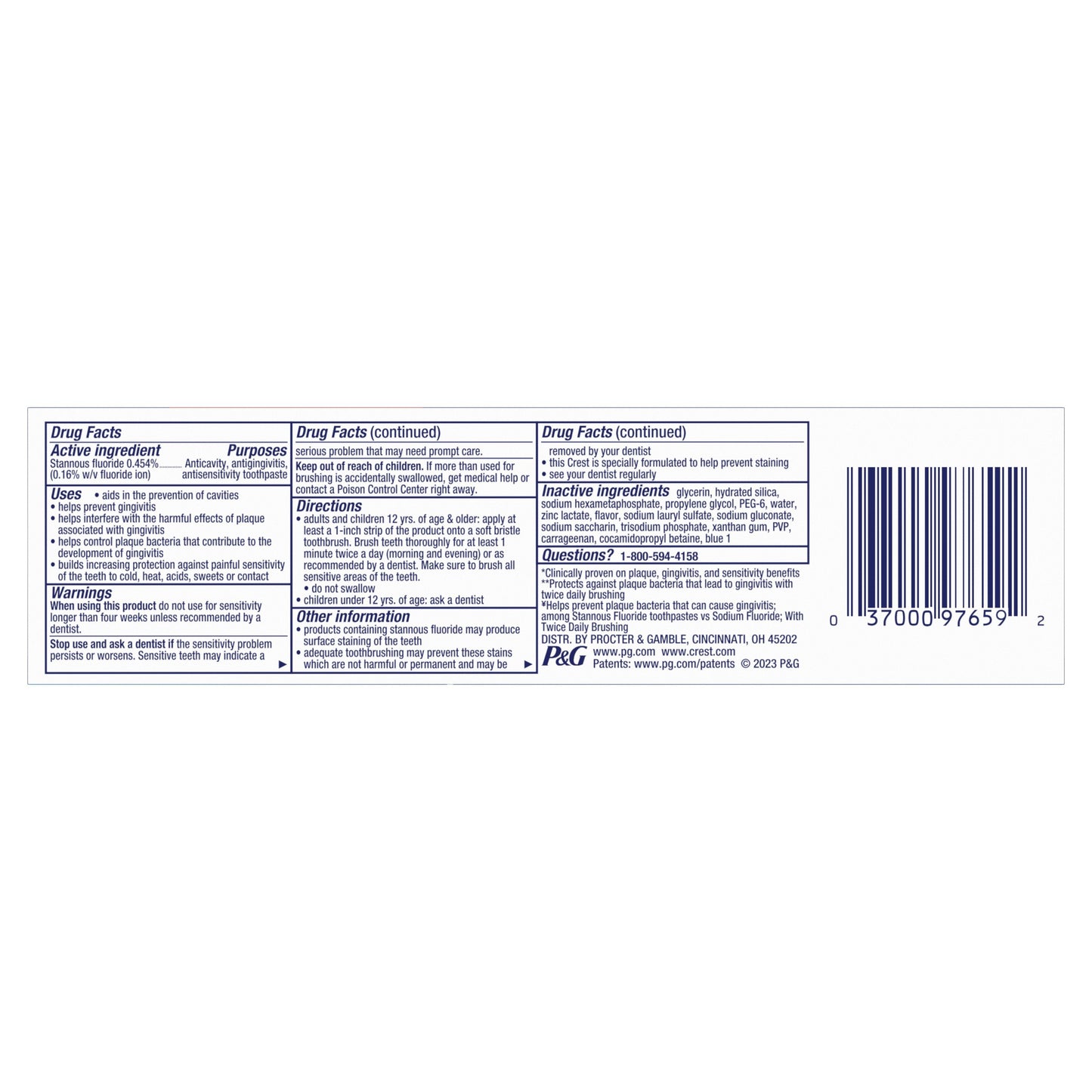 Crest Pro-Health Advanced Gum Protection Toothpaste