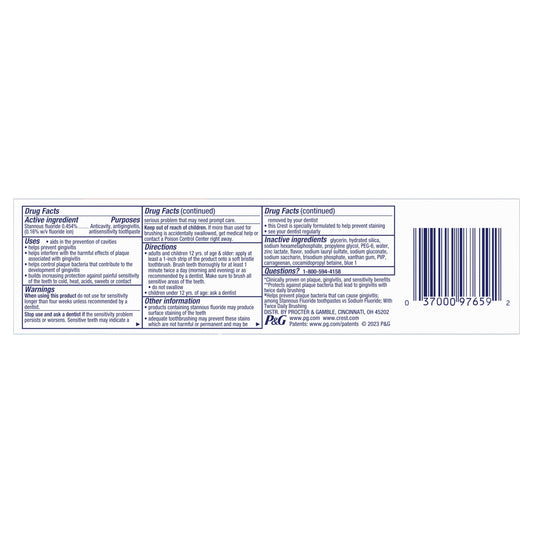 Crest Pro-Health Advanced Gum Protection Toothpaste