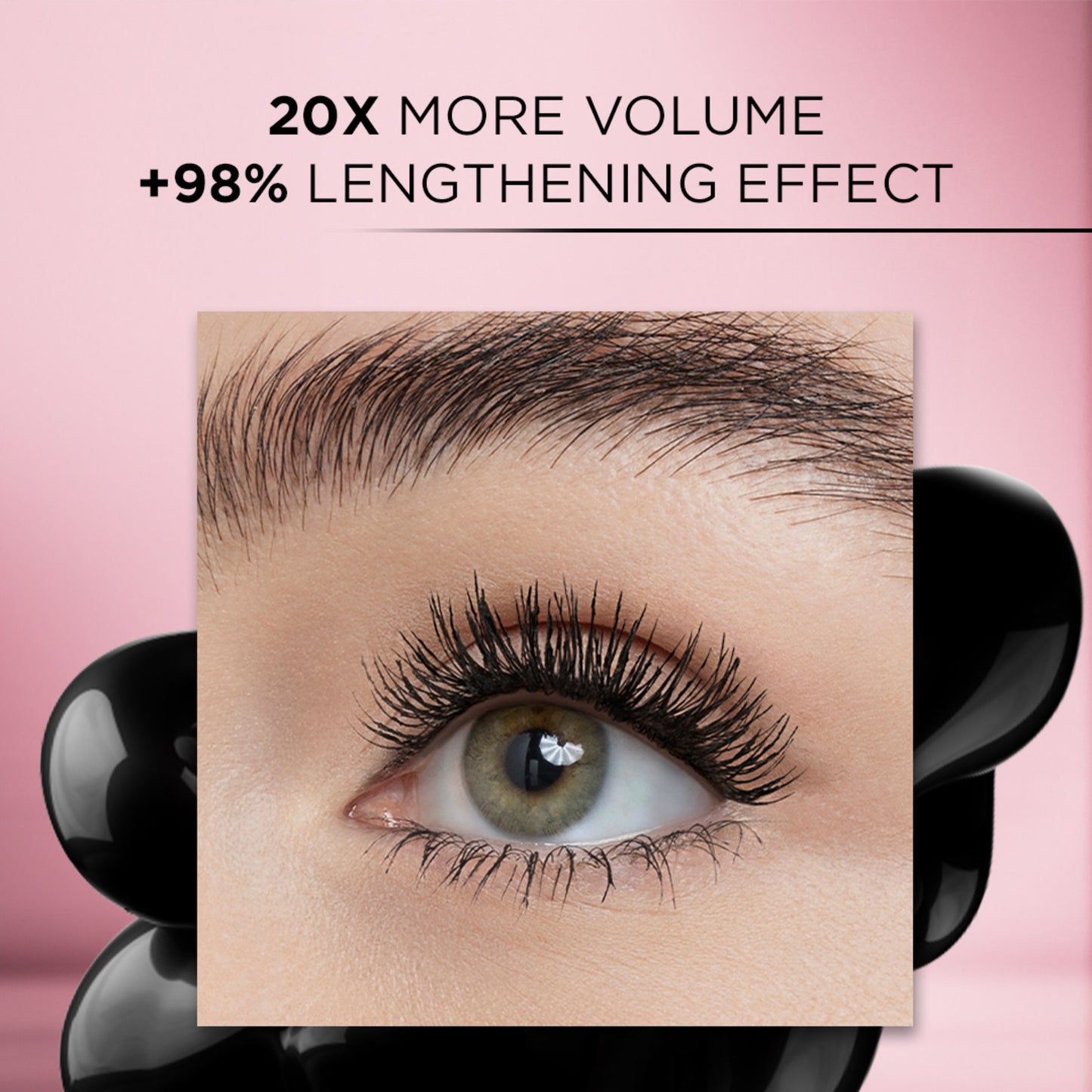 L'Oréal Paris Voluminous Makeup Lash Paradise Volume Mascara - Blackest Black