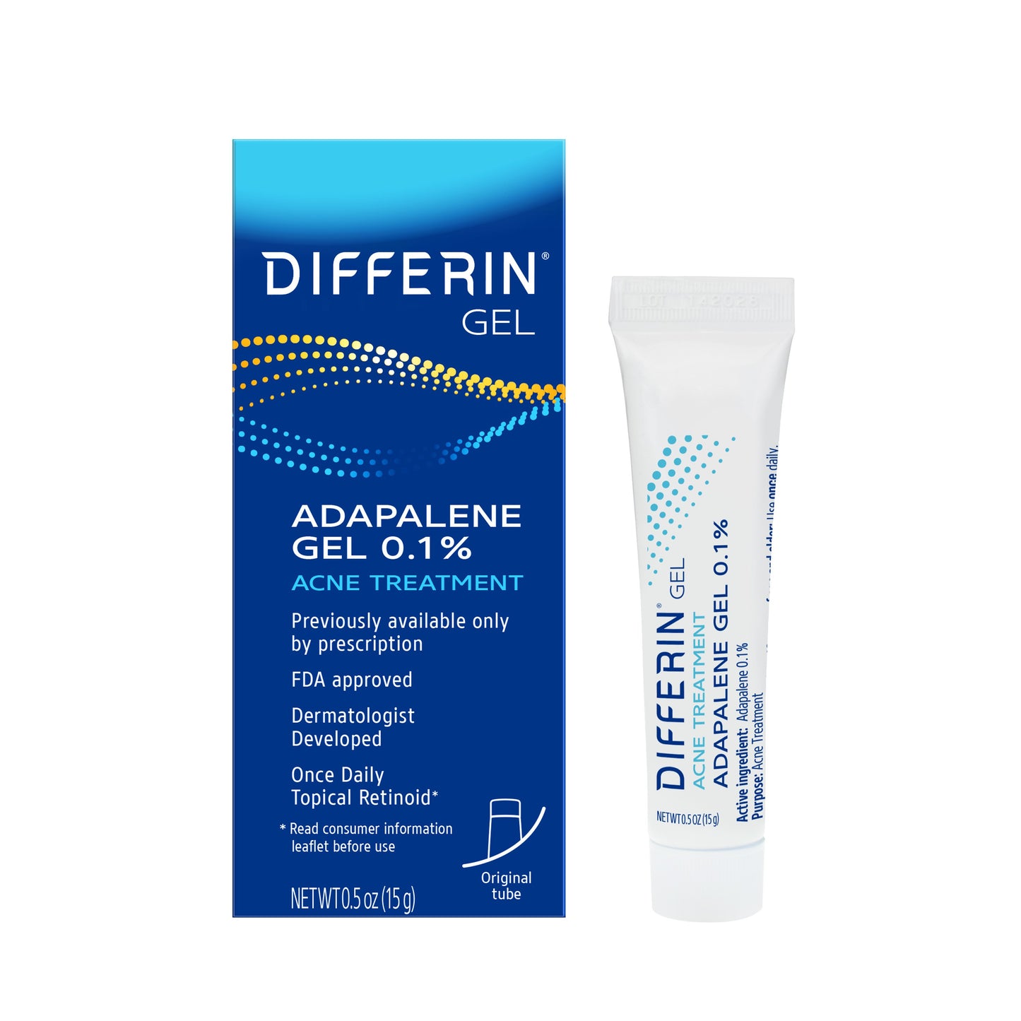 Differin Gel Acne Treatment 0.1% Adapalene