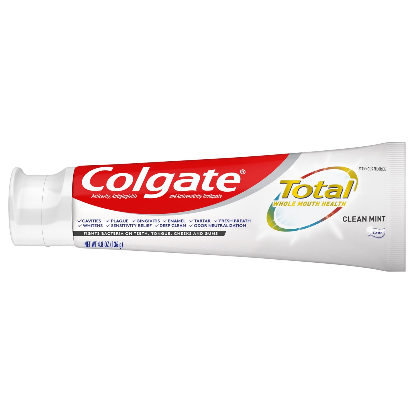 Colgate Total Toothpaste - Clean Mint, 2pk