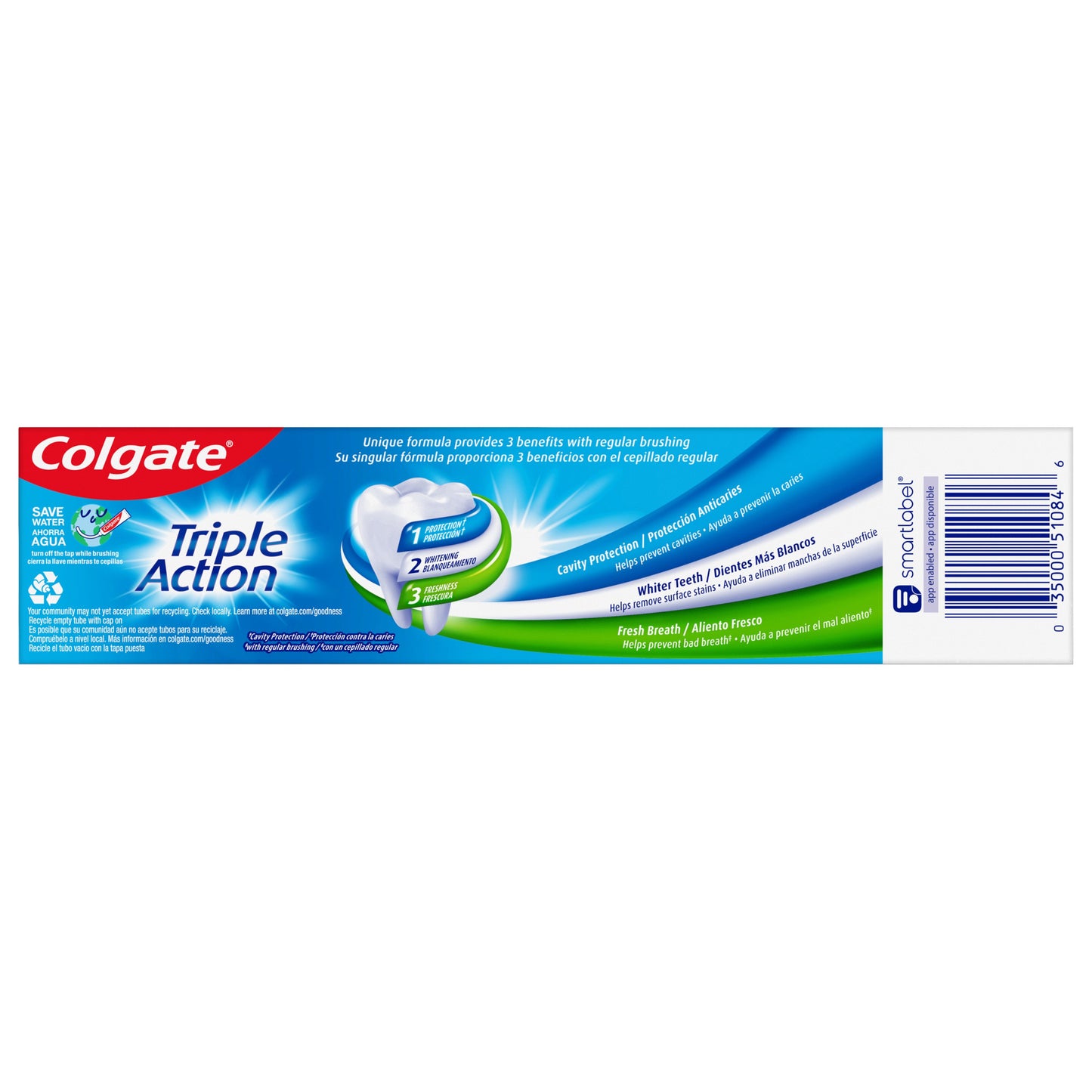 Colgate Triple Action Toothpaste - Original Mint