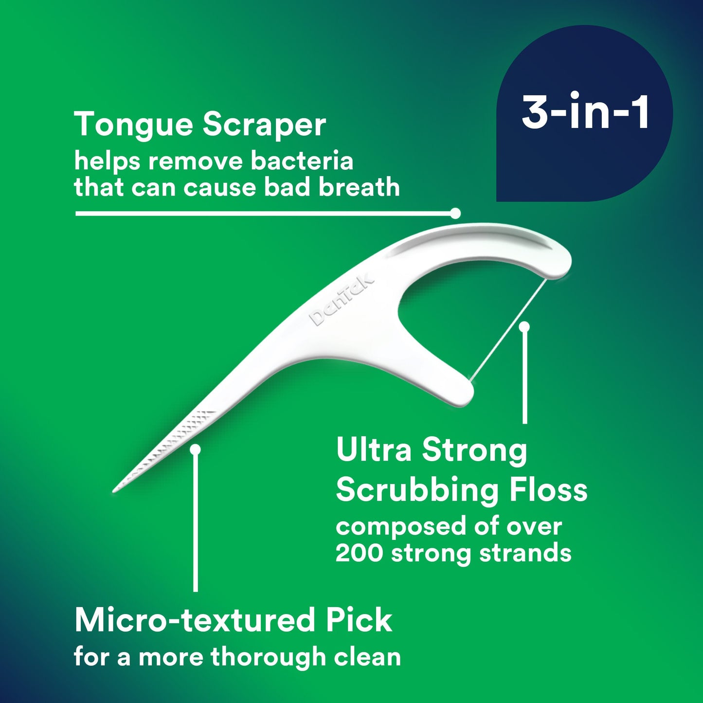 DenTek Triple Clean Advanced Clean Floss Picks