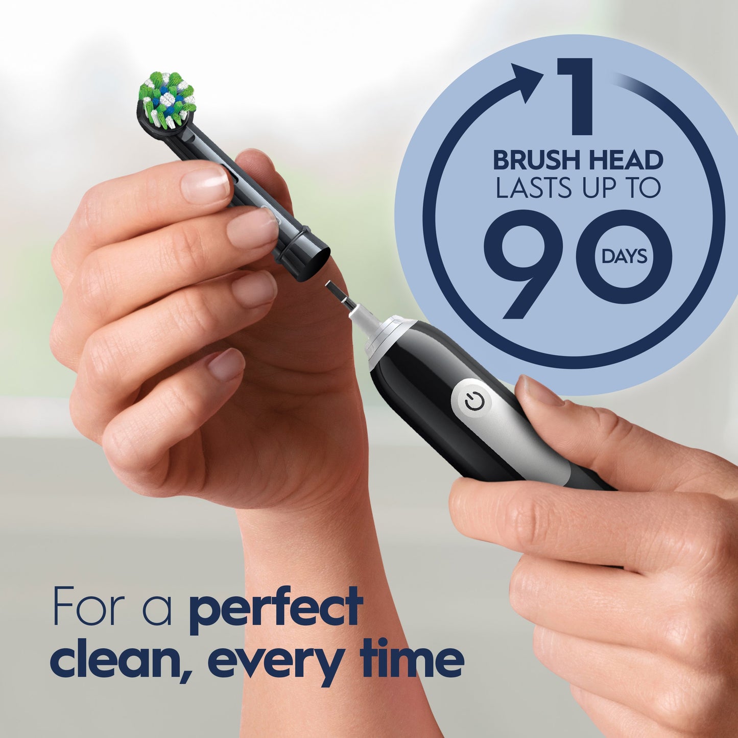 Oral-B Pro 1000 Rechargeable Toothbrush - Black