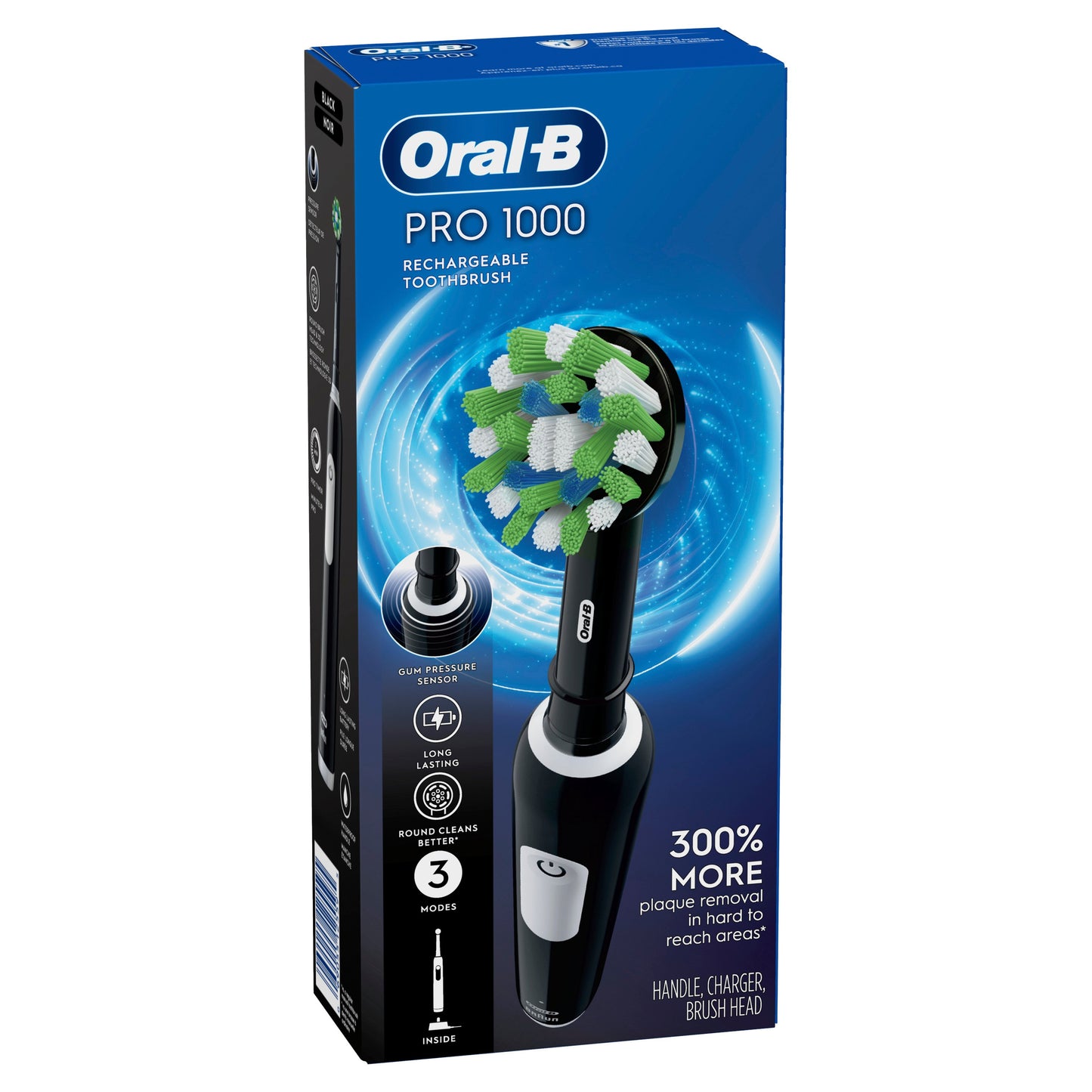 Oral-B Pro 1000 Rechargeable Toothbrush - Black