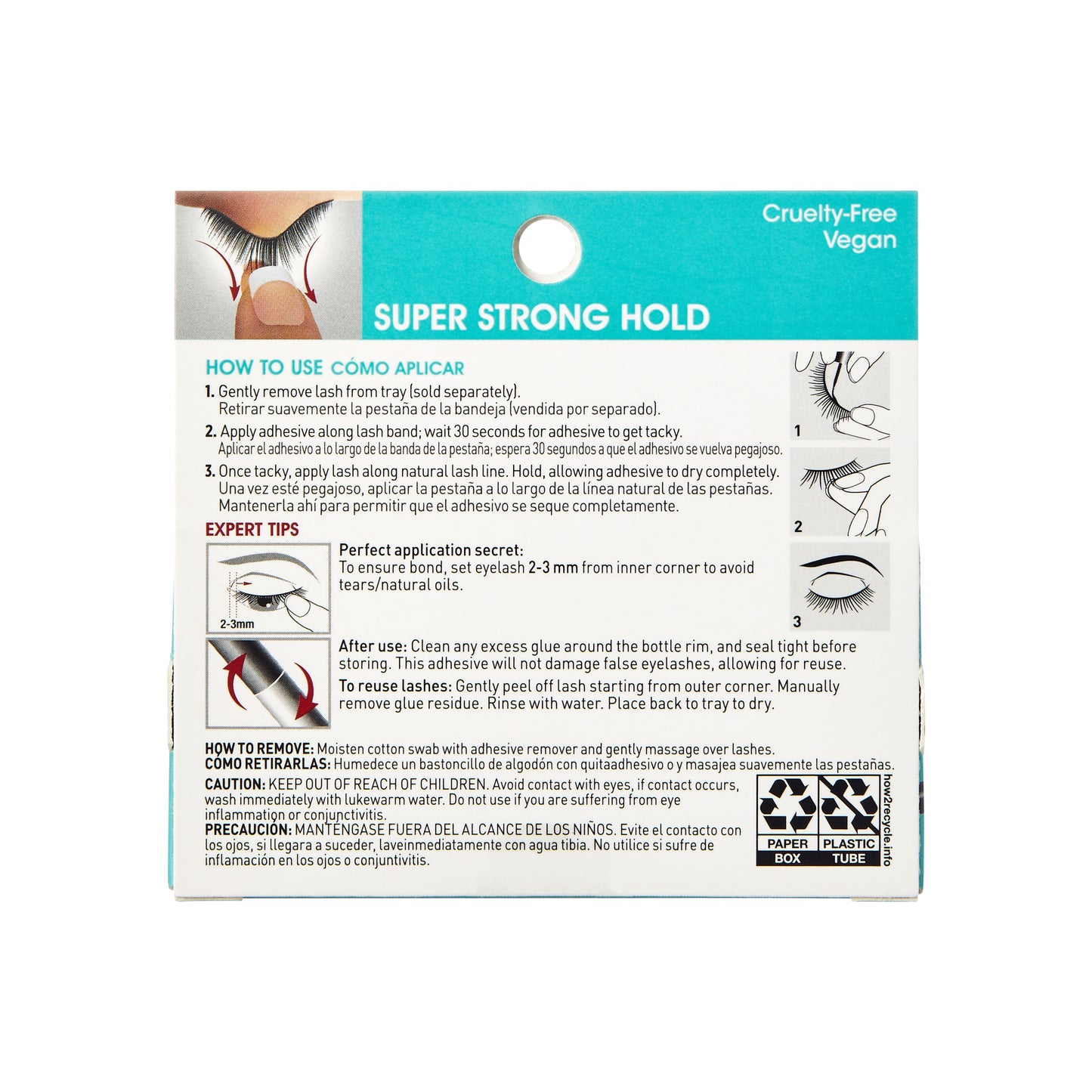 KISS Super Strong Strip Lash Adhesive - Black