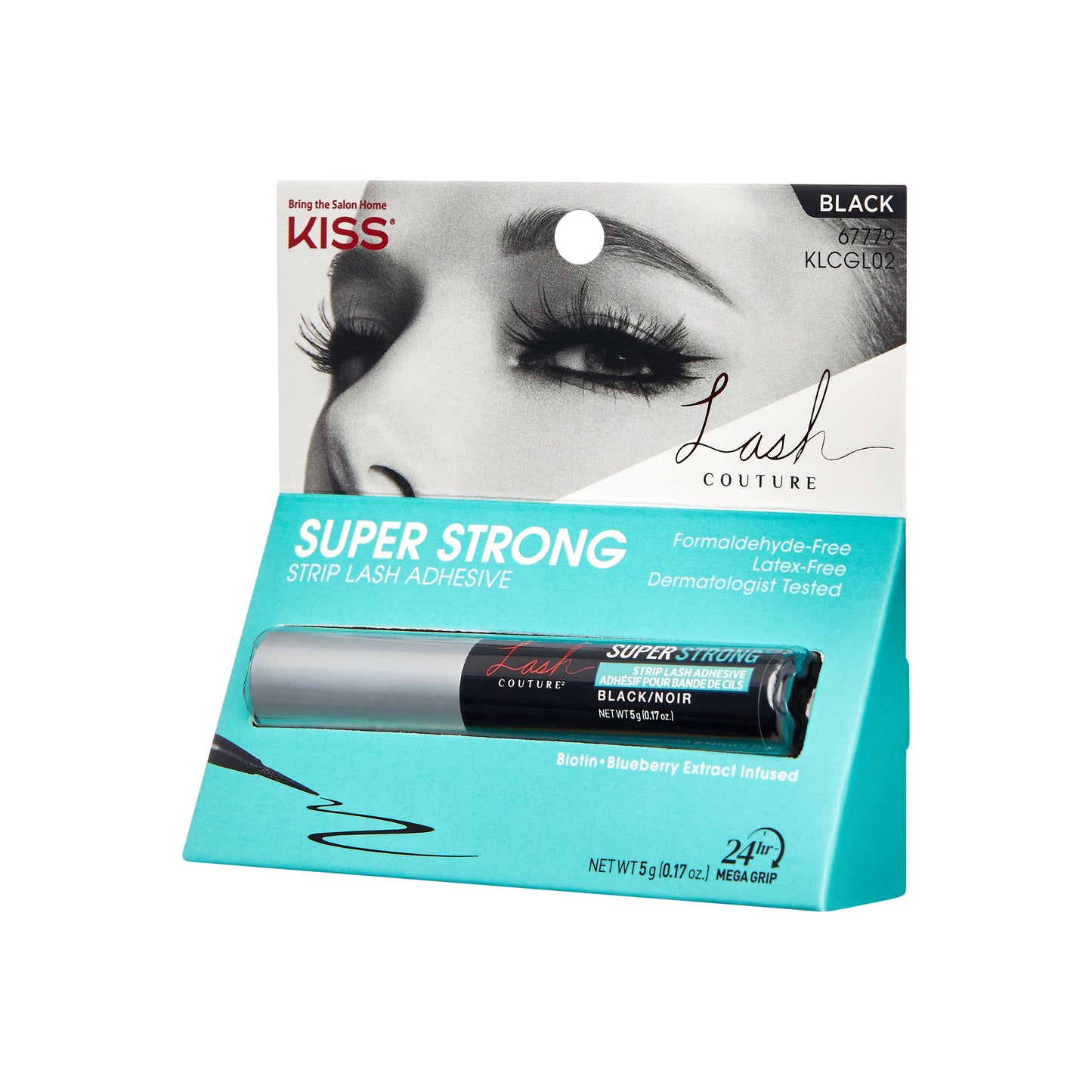 KISS Super Strong Strip Lash Adhesive - Black
