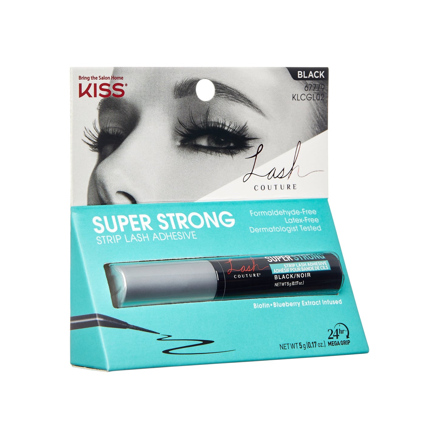 KISS Super Strong Strip Lash Adhesive - Black