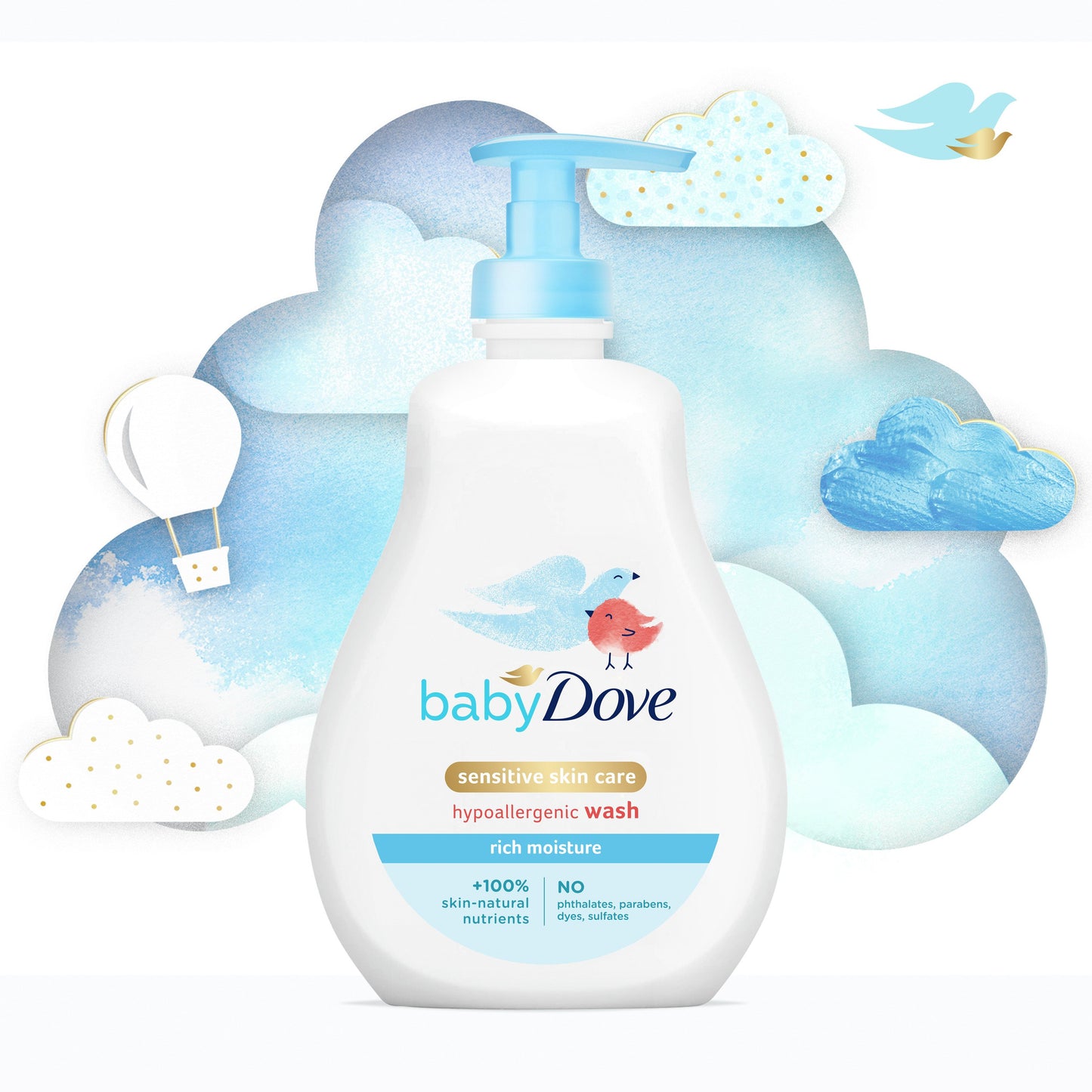 Baby Dove Rich Moisture Tip to Toe  Wash