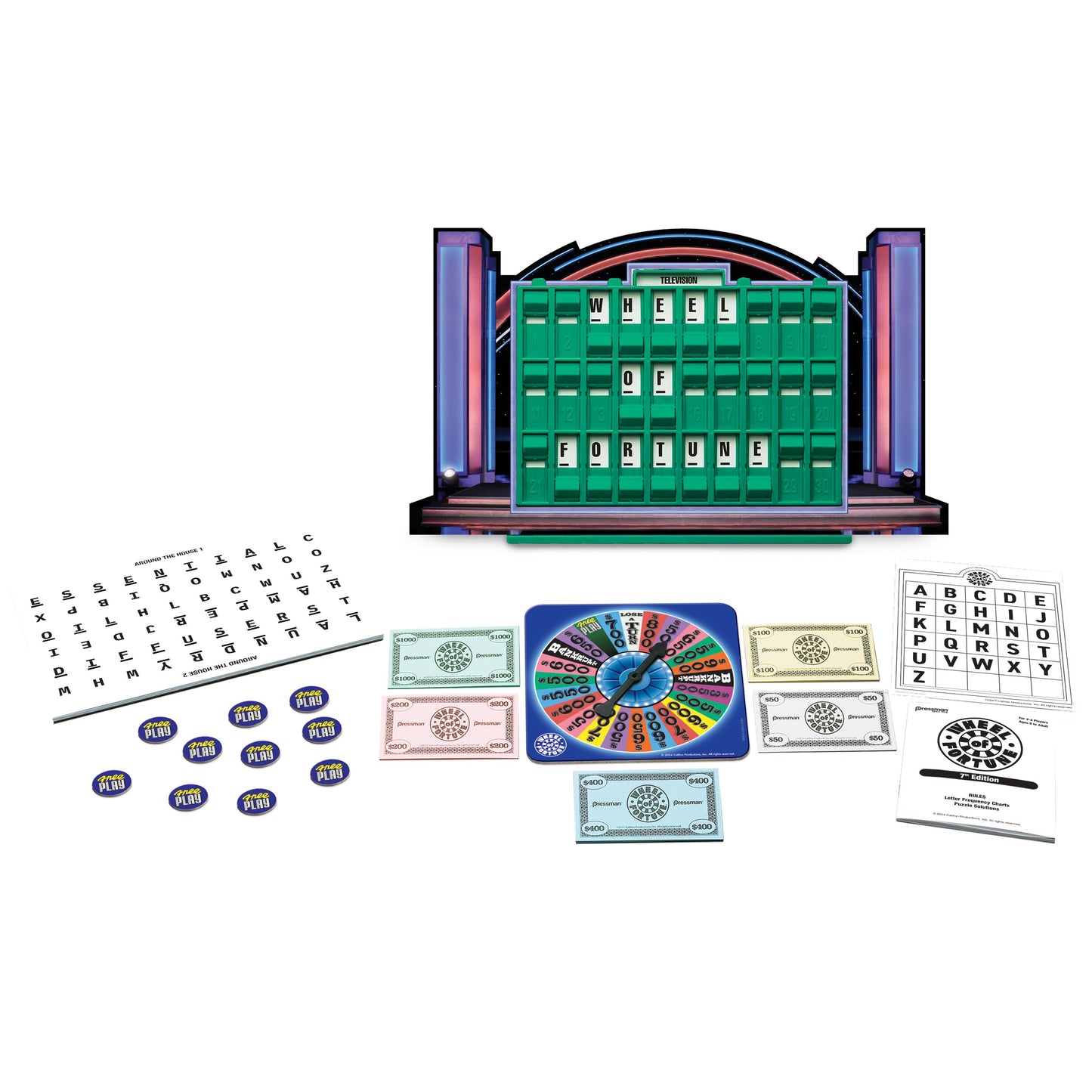 Wheel Of Fortune Seventh Edition Game