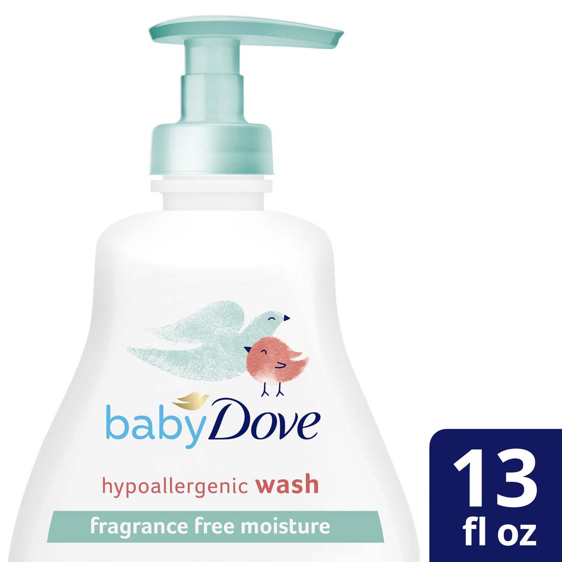 Baby Dove Sensitive Skin Care Hypoallergenic Wash