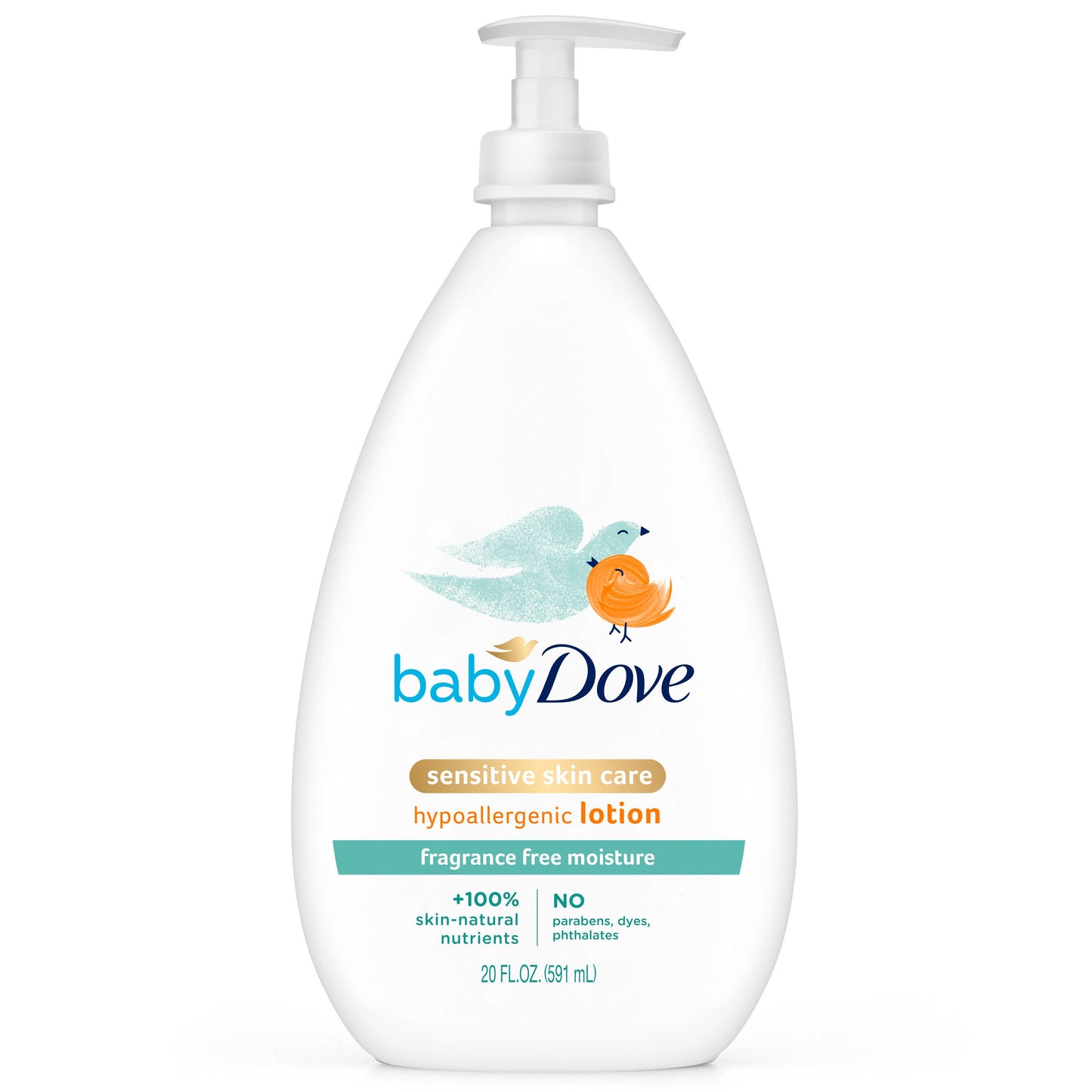 Dove Sensitive Skin Care Baby Lotion - Fragrance Free