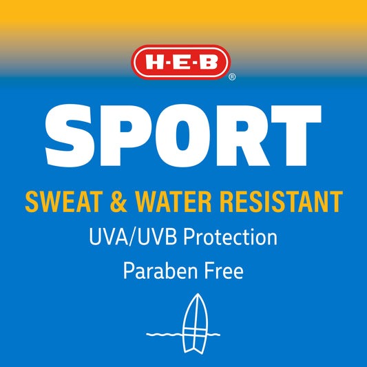 H-E-B Travel Size Sport Sunscreen Spray - SPF 50