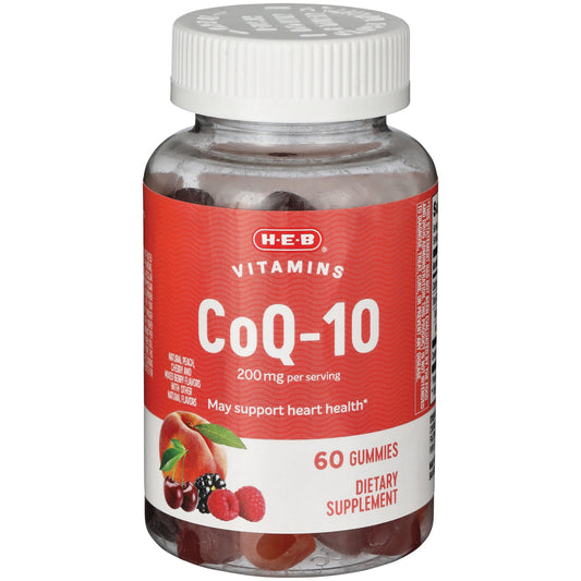 H-E-B Vitamins Co Q-10 200 mg Gummies - Mixed Berry