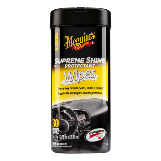 Meguiar's Supreme Shine Protectant Wipes