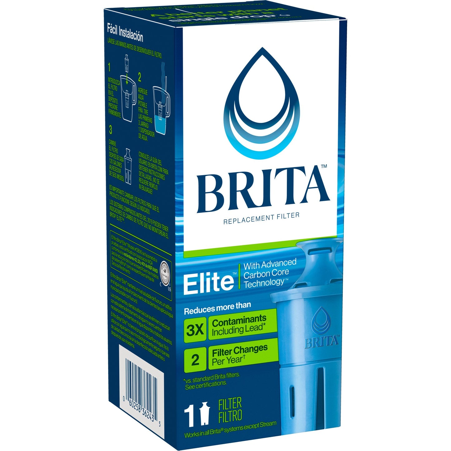 Brita Elite Replacement Water Filter