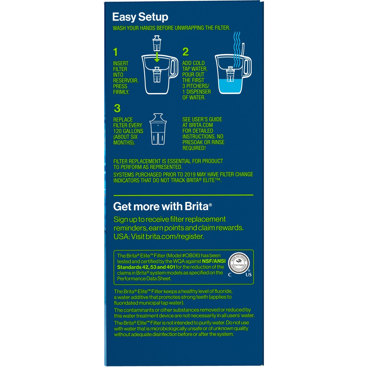 Brita Elite Replacement Water Filter
